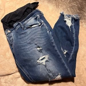 KanCan Signature Maternity Ankle Skinny Jean